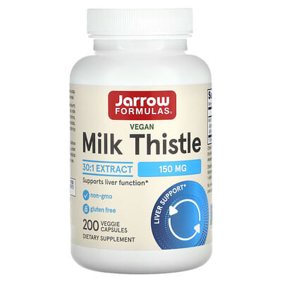 Milk Thistle, 150 mg, 200 Veggie Capsules