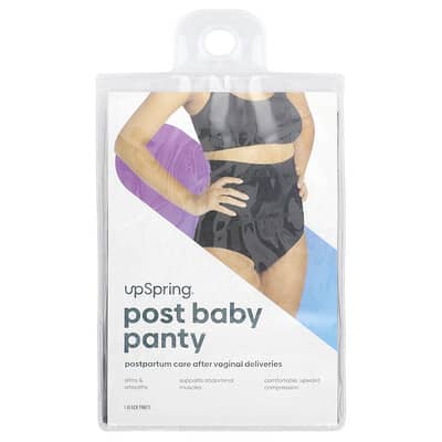 UpSpring детские трусики, Small/Medium, Black, 1 шт