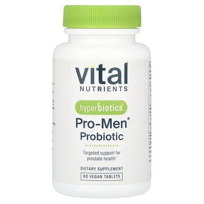 Пробиотик Hyperbiotics® Pro-Men®, 60 веганских таблеток