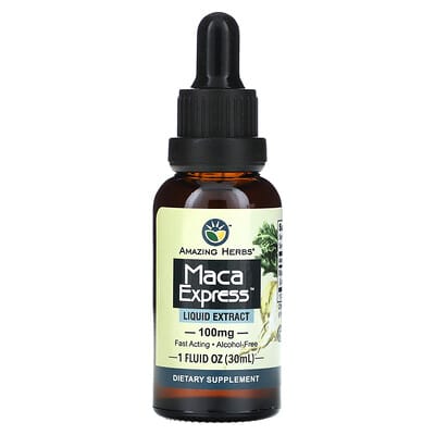 Жидкий экстракт Maca Express™, 1 fl oz (30 ml)