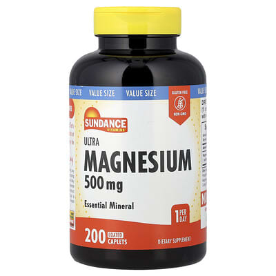 Ultra Magnesium, 500 mg, 200 Vegan Coated Caplets