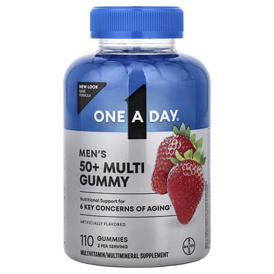 Men's 50+ Multi Gummy, 110 Gummies