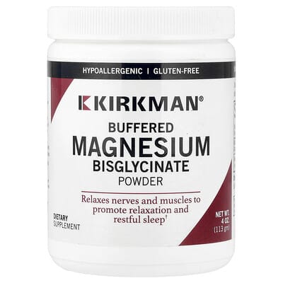 Порошок Buffered Magnesium Bisglycinate, 4 oz (113 gm)