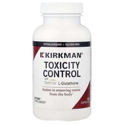 Toxicity Control с Setria® L-Glutathione, 120 Capsules