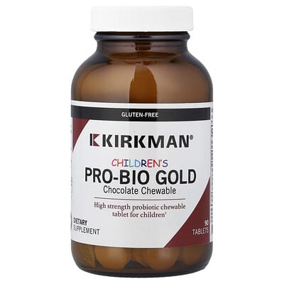 Детские жевательные таблетки Pro-Bio Gold, шоколад, 90 таблеток