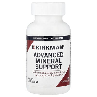 Kirkman Labs Advanced Mineral Support, 180 капсул