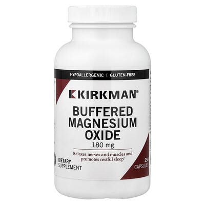 Оксид магния Buffered Magnesium Oxide, 250 капсул