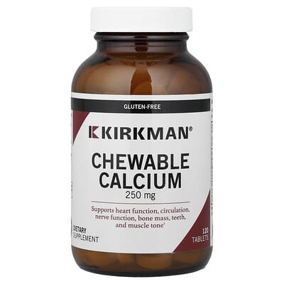 Kirkman Labs жевательные таблетки кальция, 120 шт