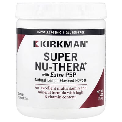 Super Nu-Thera® порошок с P5P Natural Lemon 16 oz