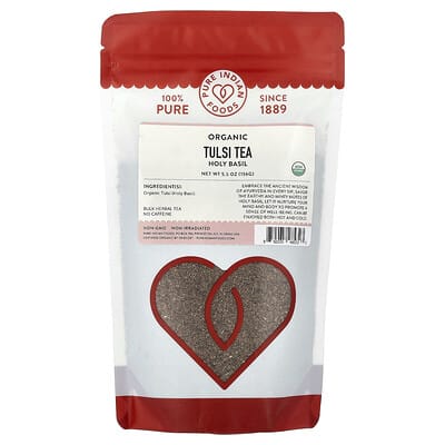 Органический чай Tulsi, Holy Basil, без кофеина, 5.5 oz (156 g)