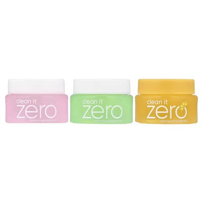 Набор очищающих средств Banila Co Clean It Zero, 3 шт, по 0.84 fl oz (25 ml) каждый