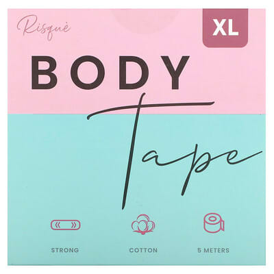 Body Tape XL, Black, 1 рулон, 5 метров