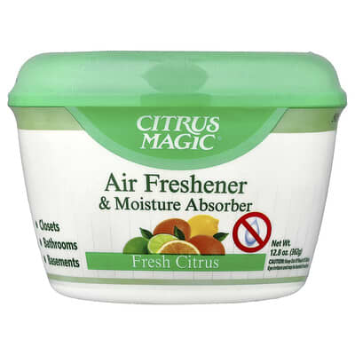 Air Freshener & Moisture Absorber, Fresh Citrus, 12.8 oz (362 g)