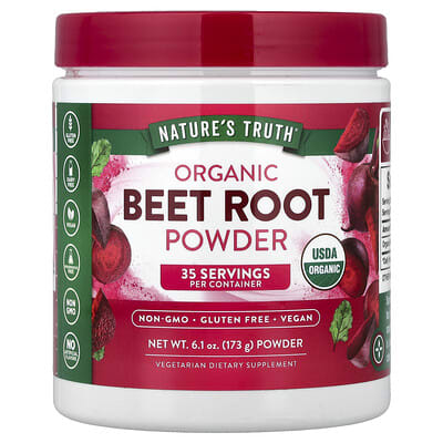 Nature's Truth органический порошок из свеклы, 6.1 oz (173 g)