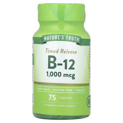 Витамины Nature's Truth B-12 75 таблеток