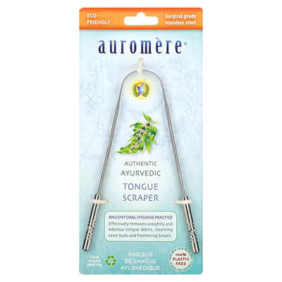 Authentic Ayurvedic, Tongue Scraper, 1 Scraper