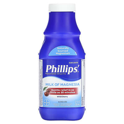 Магнезия Milk of Magnesia, Wild Cherry, 12 fl oz (355 ml)