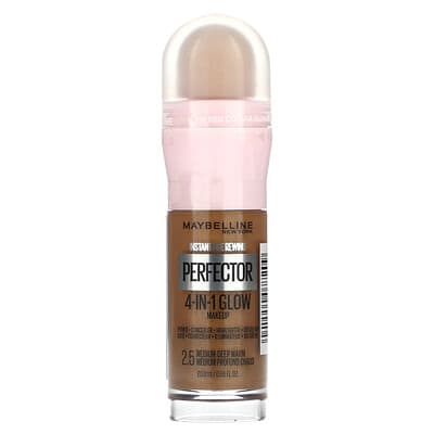 Maybelline Instant Age Rewind, консилер-перфектор 4-в-1, 2.5 Medium-Deep Warm, 0.68 fl oz (20 ml)