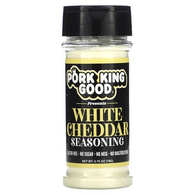 Приправа Pork King Good White Cheddar Seasoning, 2.75 oz (78 g)