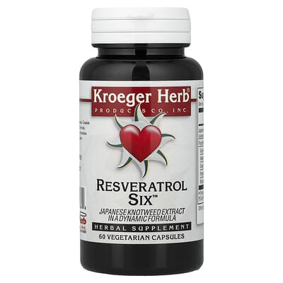 Resveratrol Six™, 60 вегетарианских капсул
