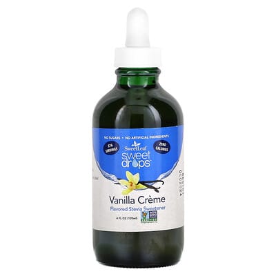 Sweet Drops™, Vanilla Creme, 4 fl oz (120 ml)