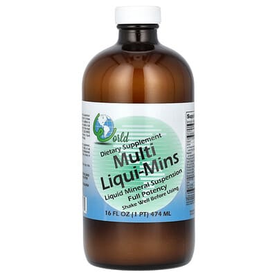 Мультиминеральный комплекс Multi Liqui-Mins, 16 fl oz (474 ml)