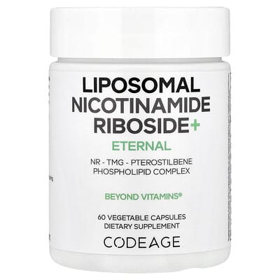 Liposomal Nicotinamide Riboside+, 60 вегетарианских капсул