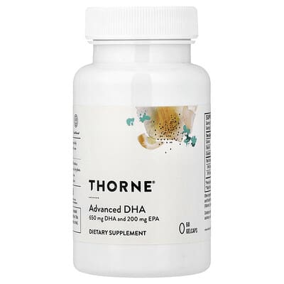Thorne Advanced DHA, 60 гелевых капсул
