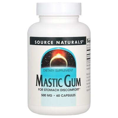Mastic Gum, 500 mg, 60 капсул