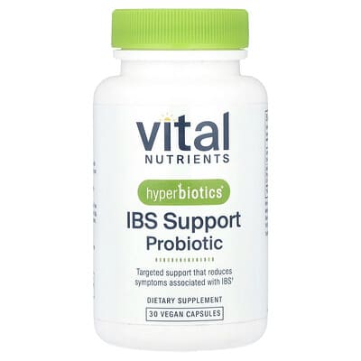 Hyperbiotics IBS Support Probiotic, 30 веганских капсул
