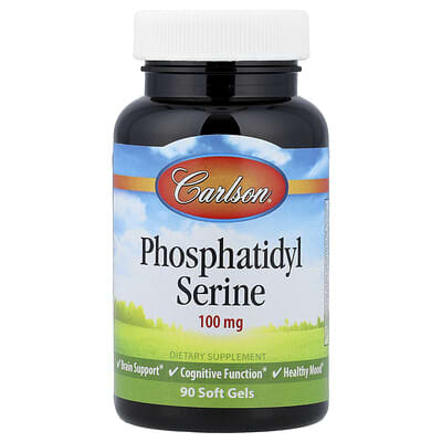 Phosphatidyl Serine, 100 mg, 90 Soft Gels