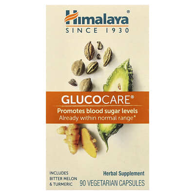 Himalaya GlucoCare® 90 вегетарианских капсул