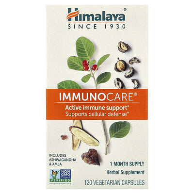 Himalaya ImmunoCare®, 120 вегетарианских капсул