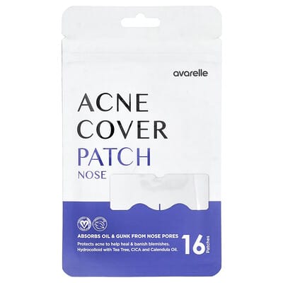 Патчи от акне на нос Acne Cover Patch, 16 шт