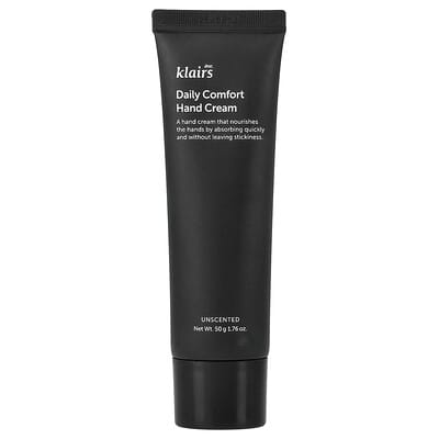 Daily Comfort Hand Cream, Unscented, 1.76 oz (50 g)