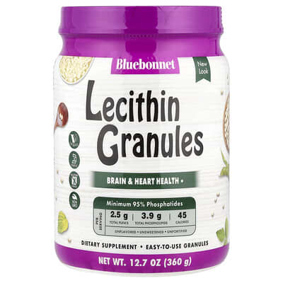 Лецитин в гранулах, без вкуса, 12.7 oz (360 g)