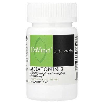 Melatonin-3, 3 mg, 60 капсул