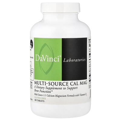 Multi-Source Cal Mag, 180 Tablets