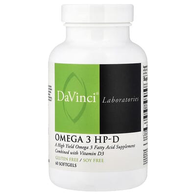 Omega 3 HP-D, 60 мягких капсул