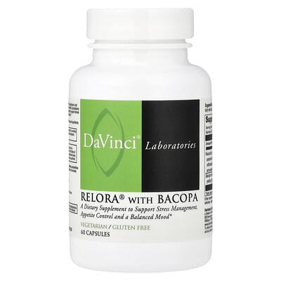 Relora® с Bacopa, 60 капсул