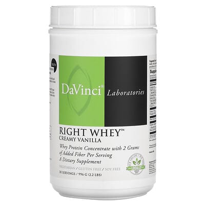 Протеин Right Whey, Creamy Vanilla, 2.2 lbs (996 g)