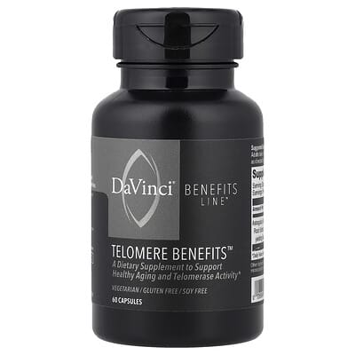 Benefits Line™, Telomere Benefits™, 60 капсул (250 mg на капсулу)