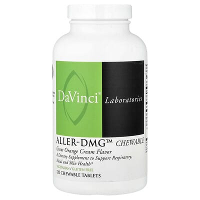 Aller-DMG™ Chewable, Great Orange Cream, 120 таблеток