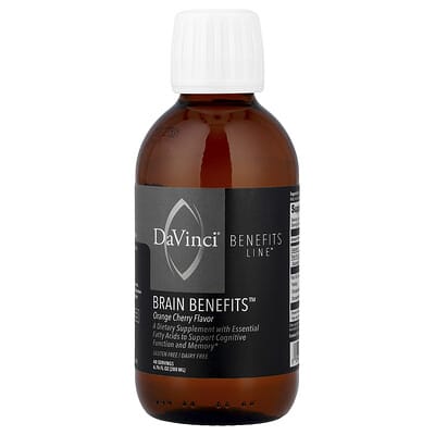 Линейка Benefits Line™, Brain Benefits™, Orange Cherry, 6.76 fl oz (200 ml)