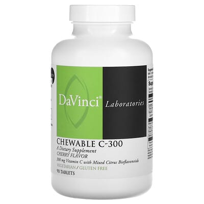 Chewable C-300, Cherry, 90 Tablets