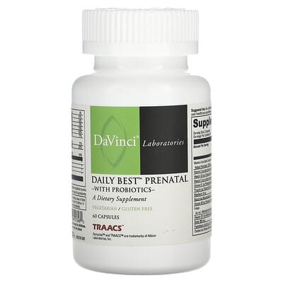 Daily Best Prenatal с пробиотиками, 60 капсул