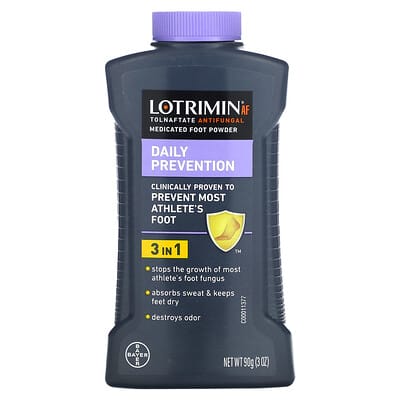 Лечебный порошок для ног Lotrimin против грибка стопы 90 g