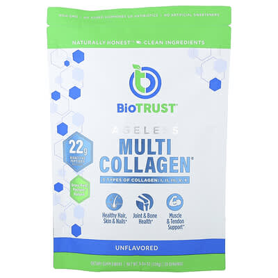 Ageless Multi-Collagen®, без вкуса, 8.04 oz (228 g)
