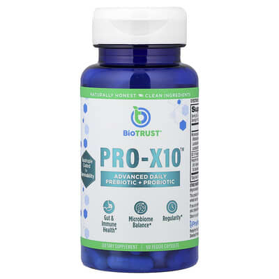 BioTRUST Pro-X10™, 60 вегетарианских капсул