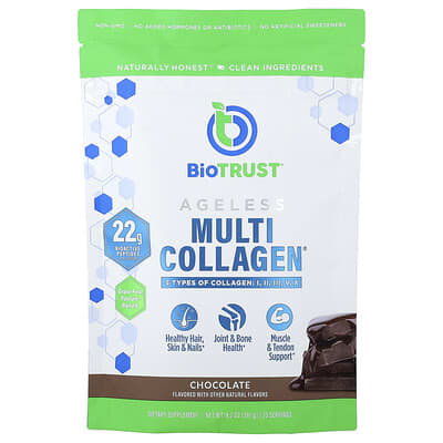 Мультиколлаген Agelessless Chocolate, 9.2 oz (261 g)